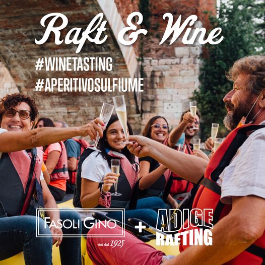 Good wine + friends + river descent = RAFT & WINE Thanks to the collaboration ...
